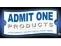 Admit One Products Coupon Codes July 2022