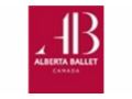 Alberta Ballet 25% Off Coupon Codes May 2024