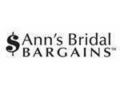 Anns Bridal Bargains Coupon Codes July 2022