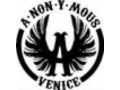 Anonymous Venice 10% Off Coupon Codes May 2024