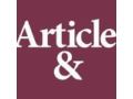 ArticleAnd Coupon Codes July 2025