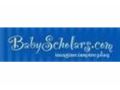 Baby Scholars 10% Off Coupon Codes April 2024