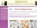 Brownsweddingfavours UK 20% Off Coupon Codes May 2024