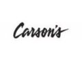 Carson's Coupon Codes December 2022