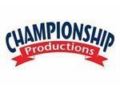 Championship Productions 15% Off Coupon Codes May 2024