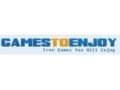 Games To Enjoy Coupon Codes July 2025
