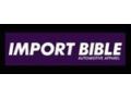Importbible Coupon Codes July 2025