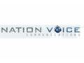 Nationvoice Coupon Codes September 2023