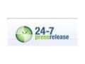 24-7 Pressrelease 30$ Off Coupon Codes May 2024