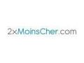 2x Moins Cher Coupon Codes June 2023