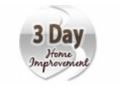 3 Day Home Improvements Coupon Codes June 2023