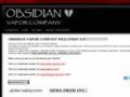 Obsidianvapor Coupon Codes July 2025
