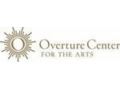 Overture Center Coupon Codes July 2025