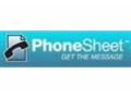 Phonesheet Coupon Codes July 2025