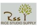 Rice Studio Supply Coupon Codes April 2024