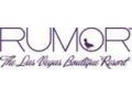 Rumor Boutique Hotel Las Vegas 10$ Off Coupon Codes May 2024