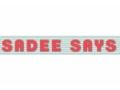 Sadee Says Coupon Codes July 2025