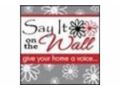 Sayitonthewall 50% Off Coupon Codes May 2024