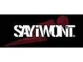 Sayiwont Coupon Codes July 2025