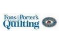 Fons And Porter Free Shipping Coupon Codes May 2024