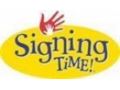 Signing Time 35% Off Coupon Codes May 2024