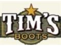 TimsBoots Coupon Codes April 2024