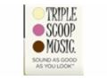 Triple Scoop Music Coupon Codes August 2022
