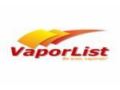 Vaporlist 15% Off Coupon Codes May 2024