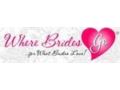 Wherebridesgo Coupon Codes May 2025