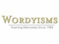 Wordyisms 5% Off Coupon Codes May 2024